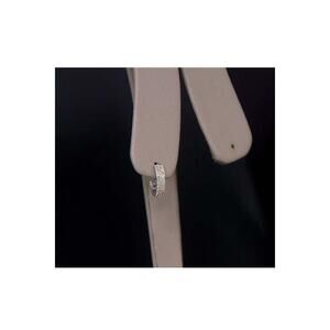 Affinity Diamonds Sterling Silver Single Ear Cuff 0.13cttw Silver